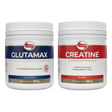 Combo Vitafor Glutamax 300g + Creatina 300g 100% Premium