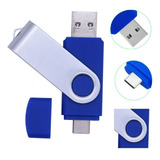 Usb+ Tipo C-2 Salidas- 32gb  Otg Integrado(10 Piezas)