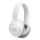 Audífonos Inalámbricos Jbl Live 650 Btnc Jbllive650btnc Blanco Con Luz Led