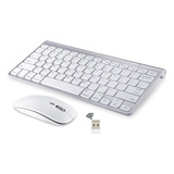 Teclado Y Mouse Inalámbricos Compatibles Con iMac Macbook Ai