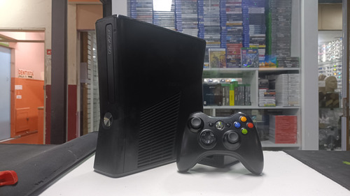 Xbox 360 Slim Rgh Com Hd De 500gb Lotado De Jogo (usado)