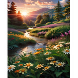 Xackcme Pintura De Paisaje Por Numeros Para Adultos, Pintura