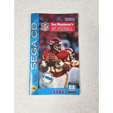 Só Manual Joe's Montana Nfl Football Sega Cd, Mega Drive