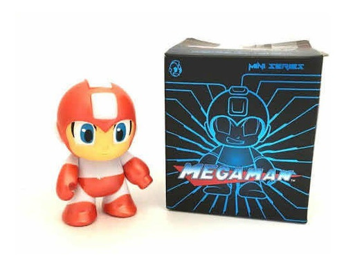 Megaman Kidrobot 5 Pzas  Mini Series Muñeco Bandai Cole