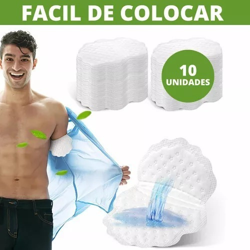 Parches Absorbentes De Transpiración Hiperhidrosis X30un