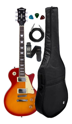 Guitarra Strinberg Lps230 Cs Cherry Sunburst Kit Acessórios