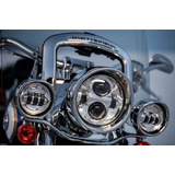 Biseles Visera Faros Led 7 Harley Road Electra Glide D King