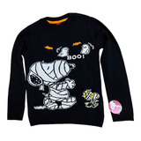 Ugly Sweater Peanuts Snoopy Sueter Tejido 