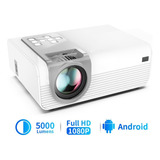 Proyector Ful Hd Mini Led Android Wifi Nativo 1080p Portátil