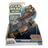 Star Wars Speeder Bike Luke Skywalker Jedi Force Playskool