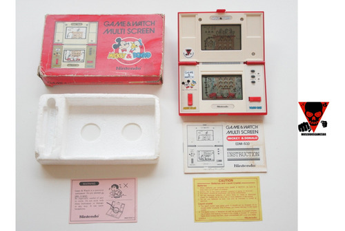 Mini Game Watch Nintendo Mickey & Donald Dm-53 De 1982