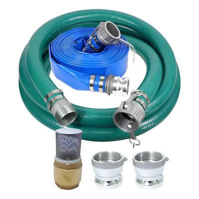 Kit Motobomba 2 Pulgadas,succión,lay Flat,pichancha,conex. | Envío gratis