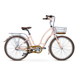 Bicicleta Aro 26 Nathor Antonella Rosa - Adulto Cor Rosa-claro Tamanho Do Quadro 21