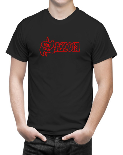 Camiseta Masculina Show Banda Saxon Tour 2023 Heavy Metal 3