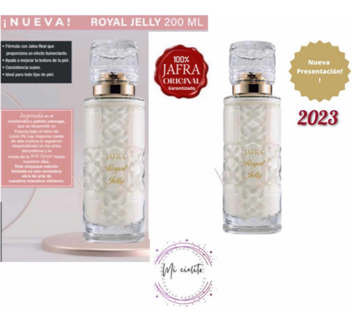 Jafra Crema De Jalea Real Royal Jelly 200 Mil C/u Set Con 2