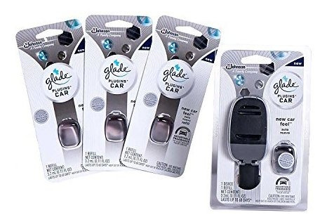 Glade Plugins Car Air Freshener Pack 1 Warmer 4 New Car Refi