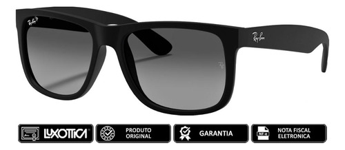 Rayban Original Polarizado Justin Rb4165l 622t3 Oculos Solar