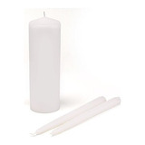 Hortense B Hewitt Accesorios De Boda Basic White Unity Candl