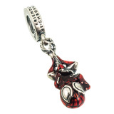 Charms Plata 925 Spider-man Colgante Dije