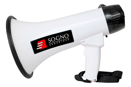 Megáfono Sogno 30w - 500 Metros De Alcance