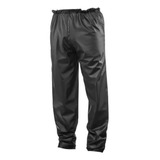 Calça De Chuva Impermeável Delta Preta Unissex Motoboy