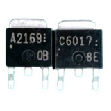 Kit 2 Transistor A2169 C6017 L4150 L4160 L4250 L4260 Logica