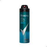 Desodorante Aerosol Spray Masculino Impacto Rexona 72h 150ml