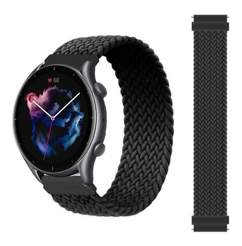 Correa De Nylon Trenzado Premium Para Amazfit Gtr 3 / 3 Pro