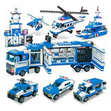 City Police, City Station Building Sets, 8 En 1 Mobile Comma