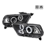 Faros Doble Halo Led Ford Mustang 2010 2011 2012 2013 2014