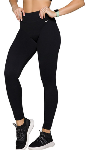 Calça Legging Selene Fitness Grossa Leg Sem Transparência