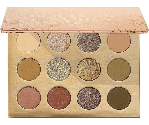 Colourpop Paleta De Sombras Boudoir Noir  Nudes - Original