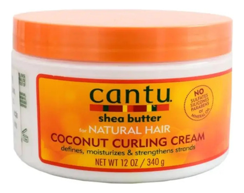 Crema De Rizos Cantu Coconut 340 G