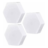 Lampara De Pared Hexagonal Con Sensor Tactil/control Remoto