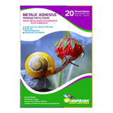 Papel Fotográfico Metalizado Premium Adhesivo A4/130gr/20h
