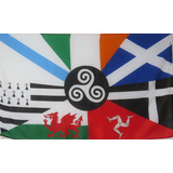 Bandera Celti Nations (tamaño 90x150cms) Doble Faz Polyester