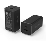 Usb C Cargador 66w 2 Puerto Pd 3 0 Gan Tech Tech Cargad...