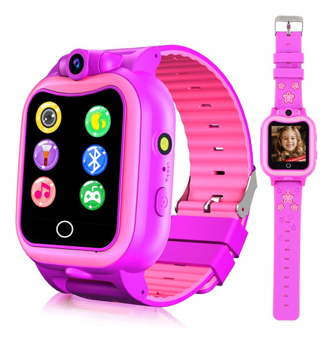 Reloj Inteligente P/niños Gyet De 3-10 Años - Rosa