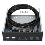 Usb 3.0 + Usb 2.0 19 Pines Hd Audio Extensión Panel Frontal