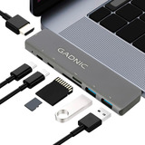 Adaptador Usb C Hub Mac Macbook Air Pro Hdmi 4k 40gbs 13 15