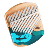 Hluru Kalimba - Piano For Pulgar (21 Teclas, Madera De Haya