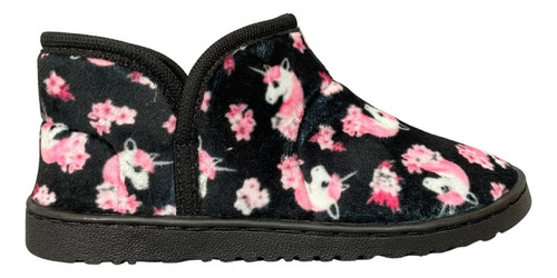 Pantufa Botinha Infantil Specht Forrada Com Pelo Para Menina