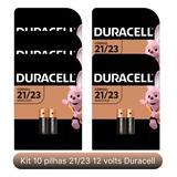 10 Pilhas Baterias 23a Duracell - 5 Cartelas
