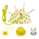 Chaleco For Mascotas, Traje De Conejo, Gorro, Juego De Cone