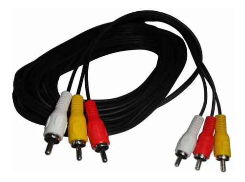 Cable Av Audio Video Rca 3x3 1.8 Metros  Calidad