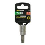 Pro-grade Tools 12950-3/8  T50 Llave De Vaso Torx Interna