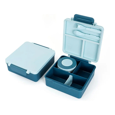 Lancheira Bento Para Crianças Com Talheres Kids Leakproof Lu