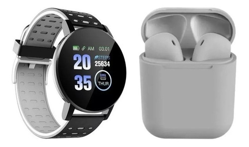 Reloj Smart Watch Inteligente Padres Niños + Audifonos I12