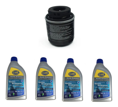 Kit Cambio Aceite Para Vw Polo 1.2 Aceite Sintetico Y Filt