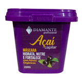 Máscara Açaí Capilar 220g Diamante Profissional